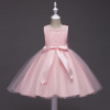 A generation of fat children wedding dress Princess Dress Girls Costume Dress Tutu flower lace yarn