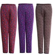 a10/12冬季中老年加绒加厚保暖棉裤男女加大加肥打底裤地摊热卖