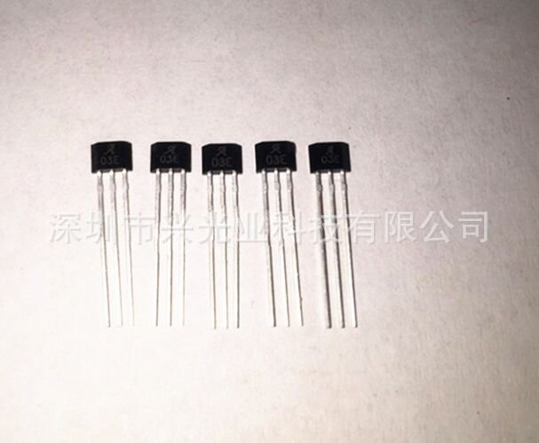 A1103EUA-T ALLEGRO 连续开关系列 TO-92 全新原装霍尔传感器