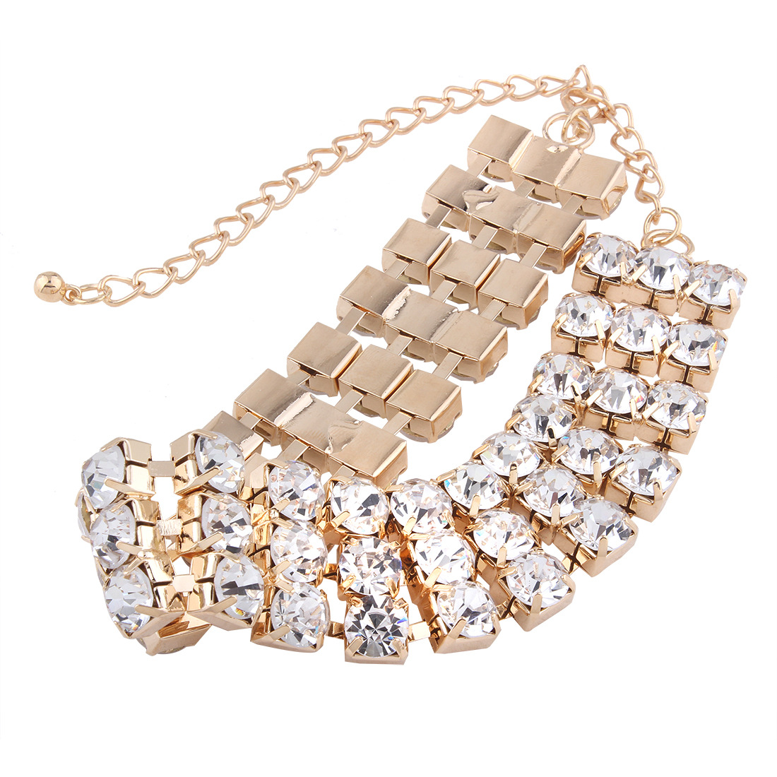 Occident and the United States alloy plating Necklace (Imitation k)NHNMD3779-Imitation k