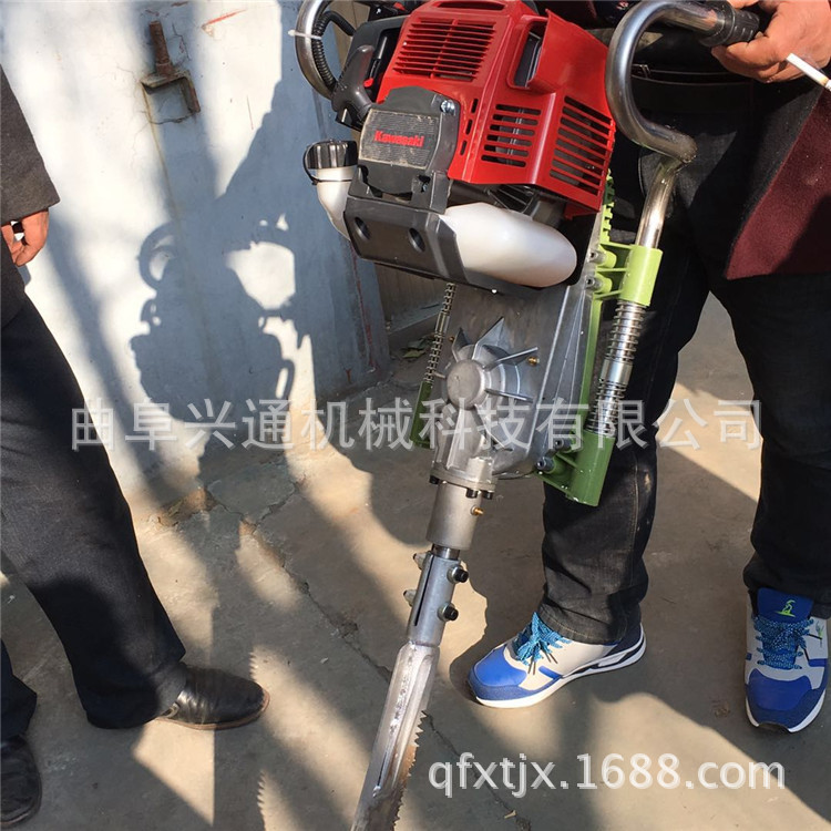 日本进口锯齿式汽油挖树机 大马力铲头式挖树机 挖树机厂家
