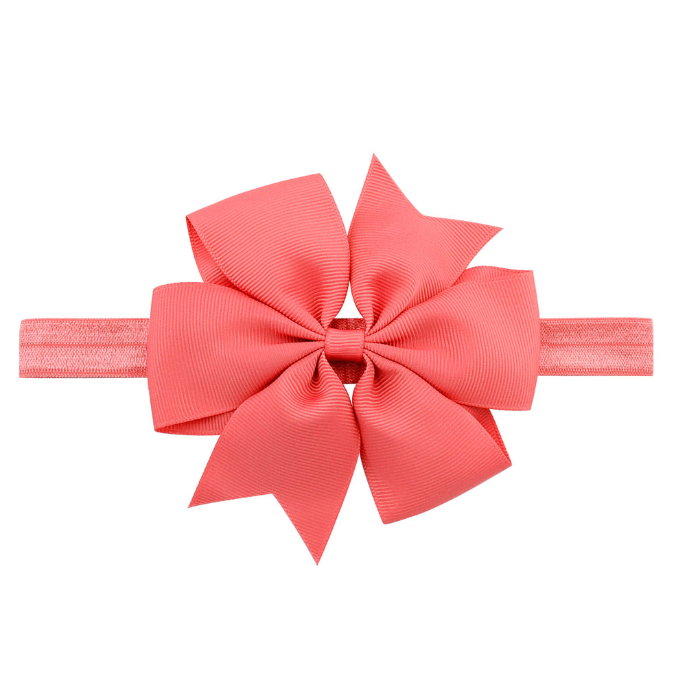Children's Hairband Ribbon Bow Hairband European And American Children's Accessories display picture 3