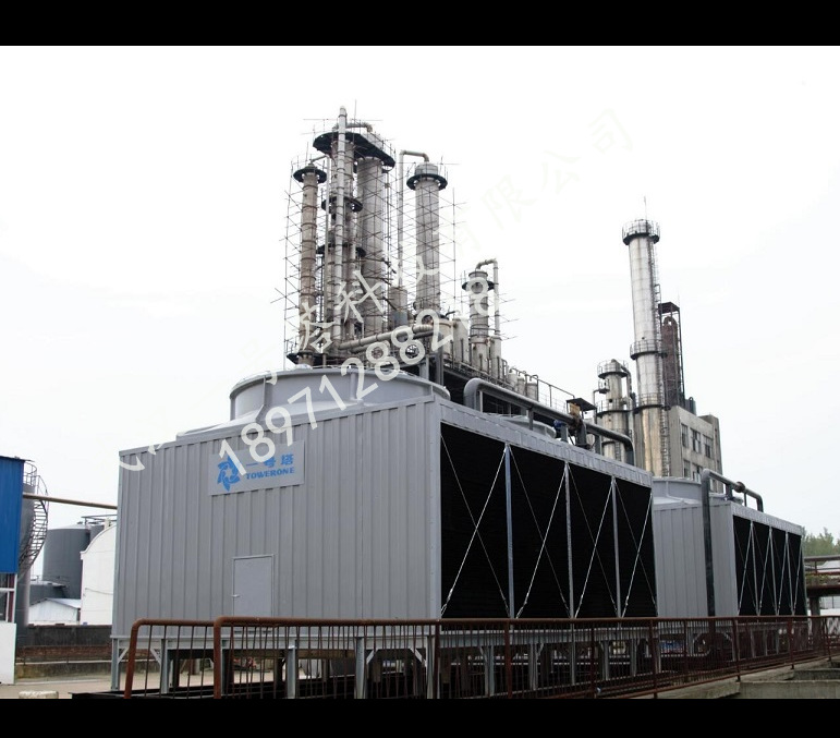 湖北武汉实力厂家圆形玻璃钢逆流式冷却塔工业高温冷却塔