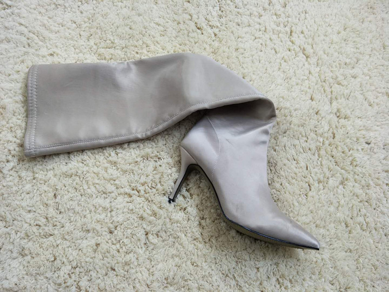 Bottes femme XINGSHIFANG en Tissu élastique - Ref 3354878 Image 20