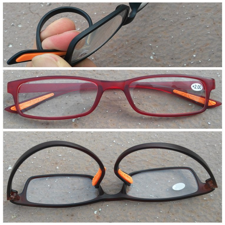 Ultralight TR90 resin high definition Presbyopia glasses men and women fashion Portable Full Frame Presbyopic glasses Rearview mirror