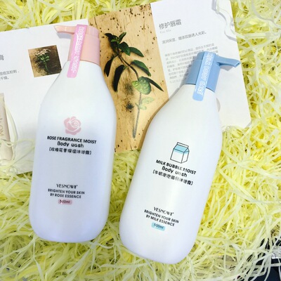 milk Bubble Shower Gel 500ml rose Potpourri Moisture replenishment Body Wash Fragrance Manufactor Direct selling