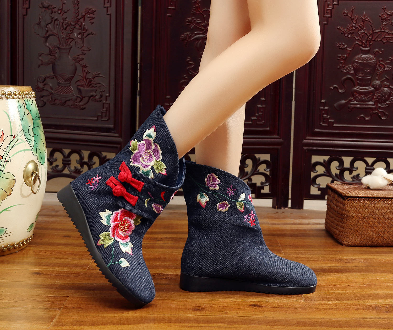 Bottes femme en Toile - Ref 3355292 Image 16