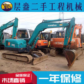 二手山河60E挖掘机参数尺寸图片市场价格 转让个人二手挖掘机
