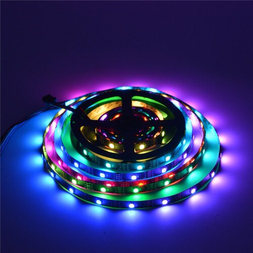 WS2813 LED Strip Light, Breakpoint Continuation, 5050 RGB SMD 30 60 144 Lights Colorful Digital Strip Light 