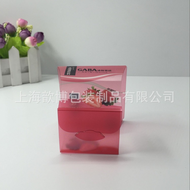 来搞定制pvc促销 小封套 UV印刷 冰粉果语100g装 乳酸饮料