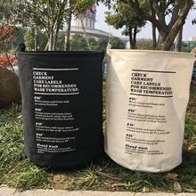 厂家zakka棉麻收纳桶收纳盒筐衣物袋脏衣篮浴室厨房生活家居折叠