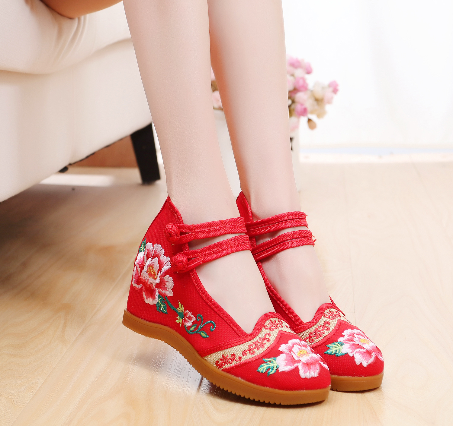 Mocassins femme en Toile - Ref 3440354 Image 25