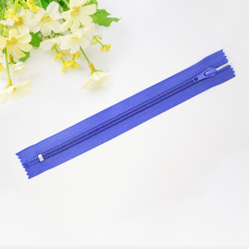 5#尼龙闭口拉链 自动头