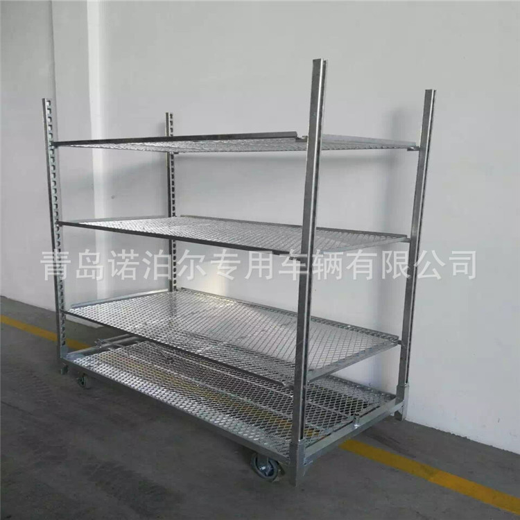 批发园林工具车 热镀锌花卉台车花架车多肉培育车穴盘车