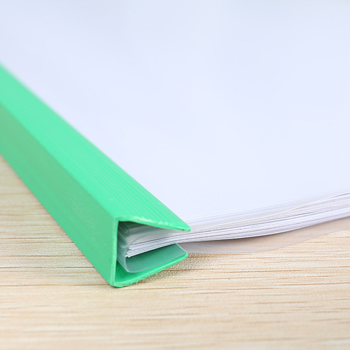 Folder A4 transparent file folder plastic pull rod clip pull rod clip report clip transparent clip manufacturer wholesale