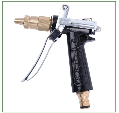 大量供应洗车水枪 纯铜金属柄280克高压水枪头 宝塔水枪|ru