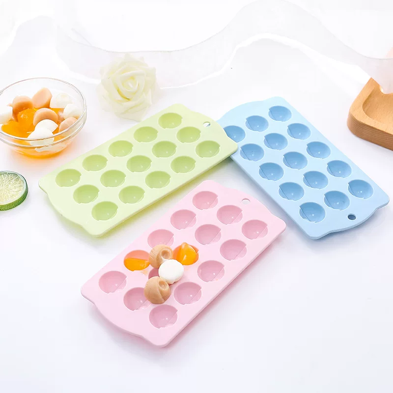 崇航 Nordic color candy shape silicone ice lattice