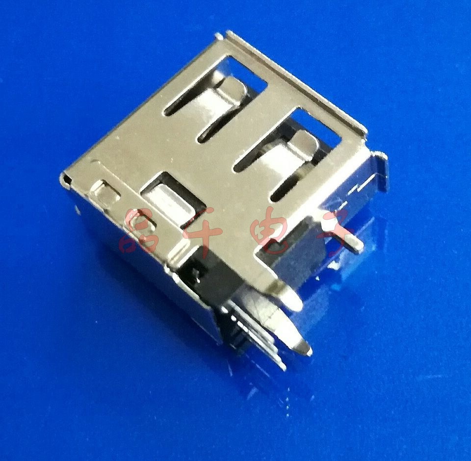 側插 短体 直卷边USB插座
