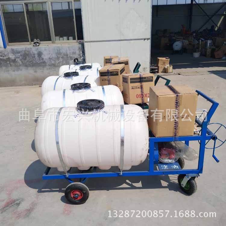 手推式手动喷雾器汽油高压打药机