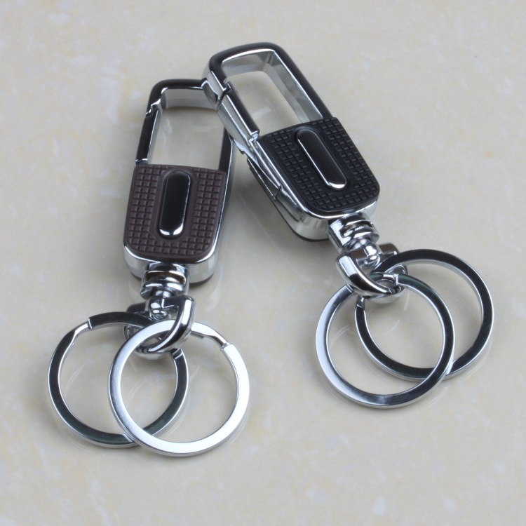 金属钥匙扣腰挂汽车钥匙链圈 定制logo 创意礼品