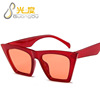 Fashionable retro trend sunglasses suitable for men and women, glasses solar-powered, European style