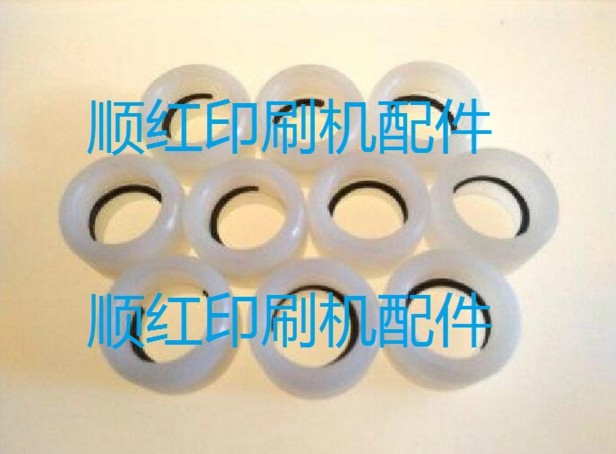 罗兰印刷机零件 配件 R700机前规压纸轮 011M073930 胶轮子