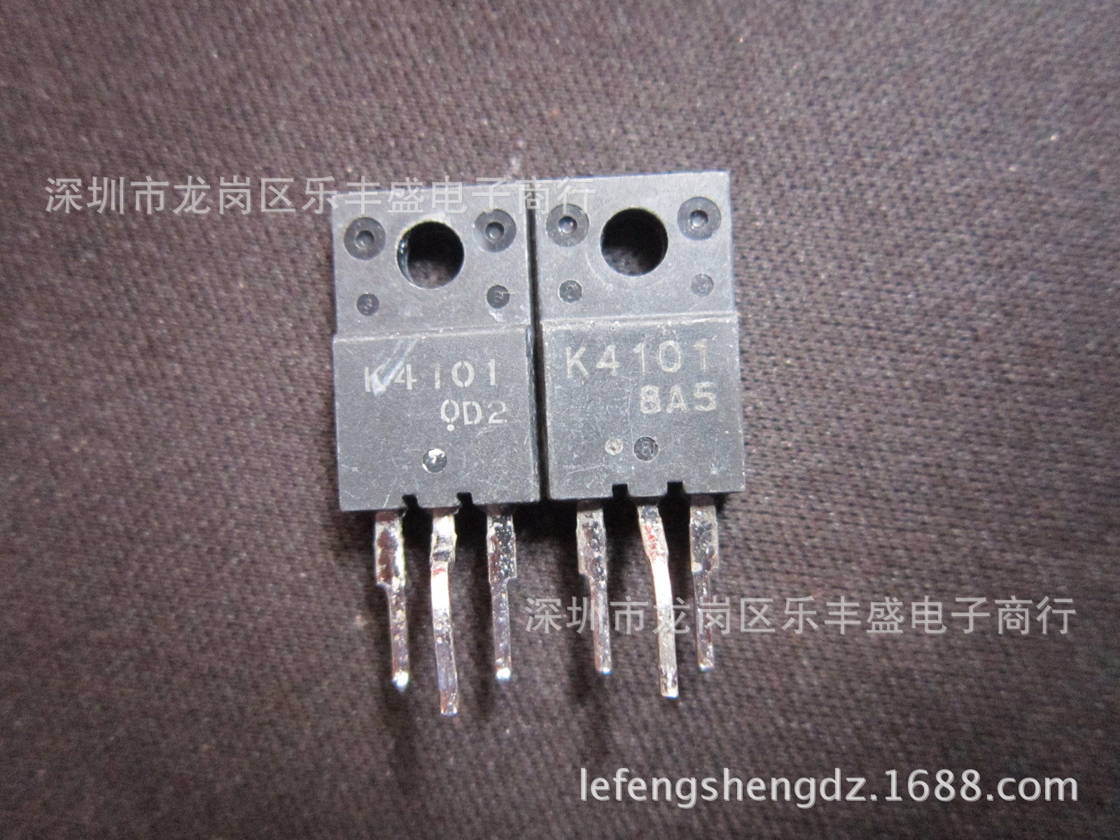 K4101 2SK4101LS 拆机SANYO TO-220F N通道MOSFET 6.4A 650V