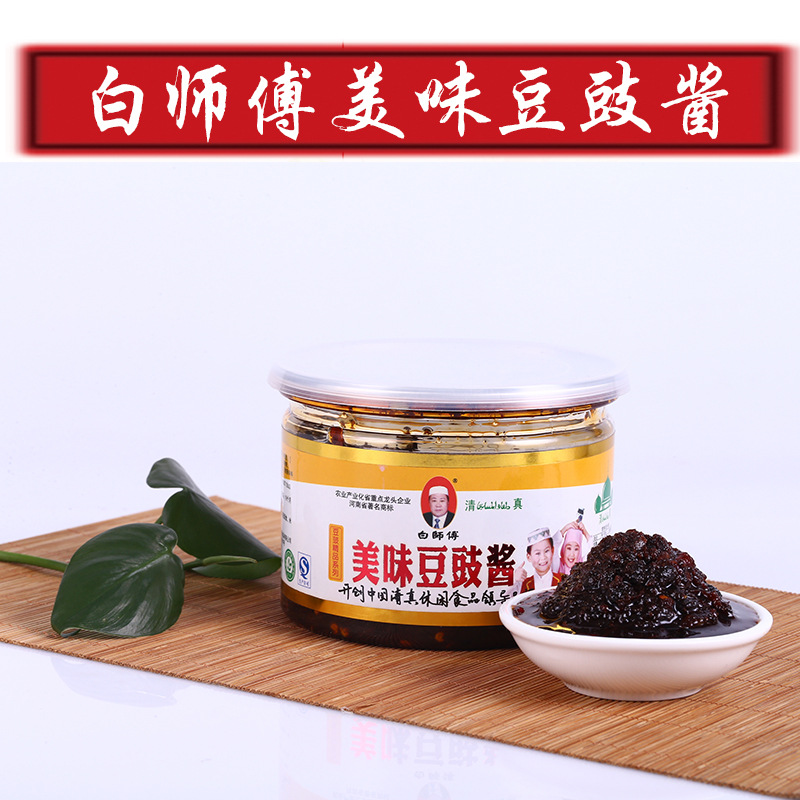 白师傅美味豆豉酱400g/罐