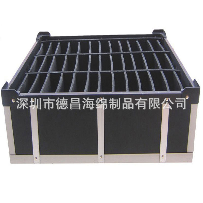 玻璃运输防震EVA泡棉卡槽 液晶屏防静电刀卡槽 70度eva内衬雕刻