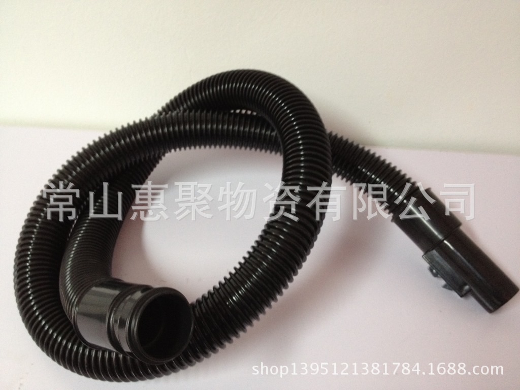 吸尘器配件通用软管口径32mm长度1.8米 黑色|ms