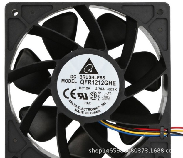 全新原装台达QFR1212GHE 12V2.7A 12038 IBM服务器风扇74Y5220