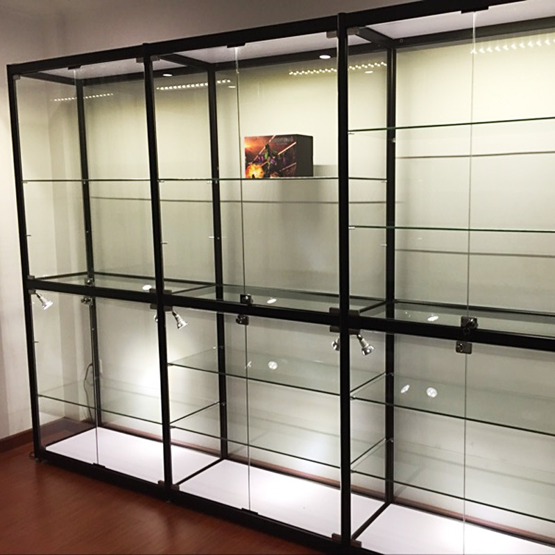 珠宝产品玻璃展示柜化妆品展柜样品展示柜饰品柜样品陈列柜展示架-阿里巴巴