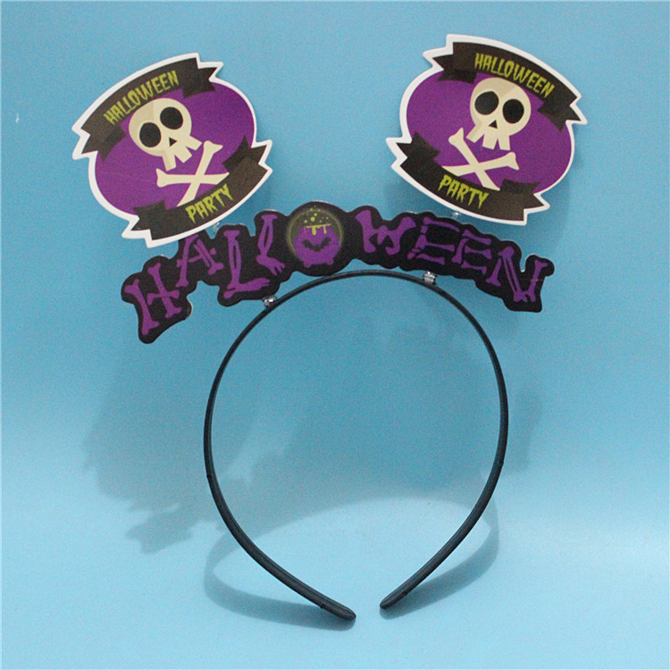 Halloween اليقطين الخفافيش مجموعة من أطواق الرأس اللطيفة للأطفال البالغين display picture 9