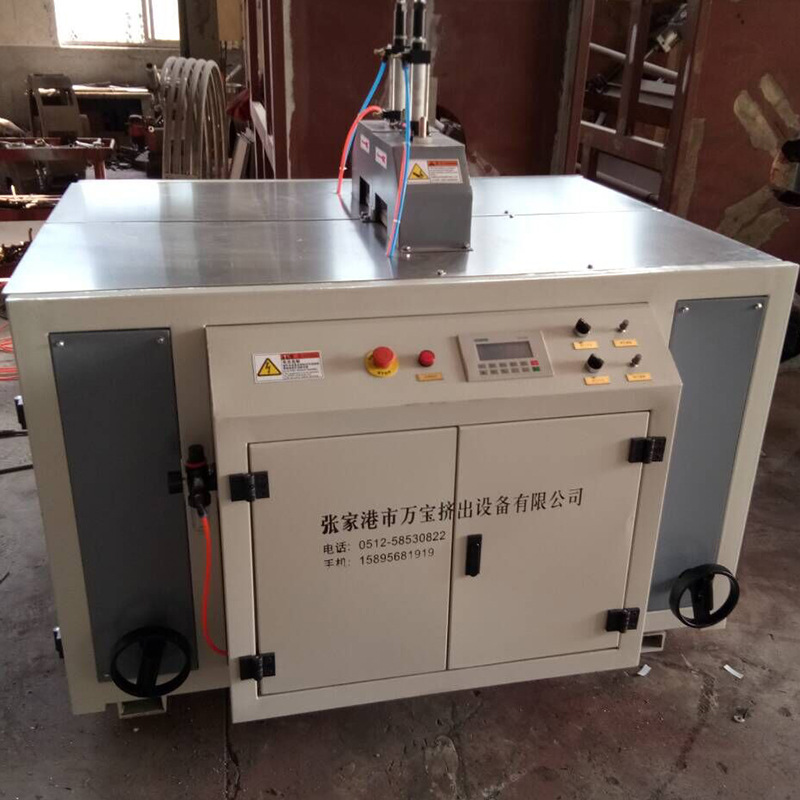 生产一出二电工穿线管双牵引双切割机塑料管 无屑切割机