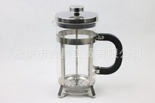 冲茶器不锈钢玻璃茶壶过滤网法压壶咖啡壶茶壶耐热高硼硅玻璃虑压