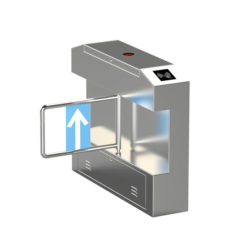 厂家直销地铁小区刷钥匙扣人脸识别通道闸桥式斜面摆闸翼闸闸机