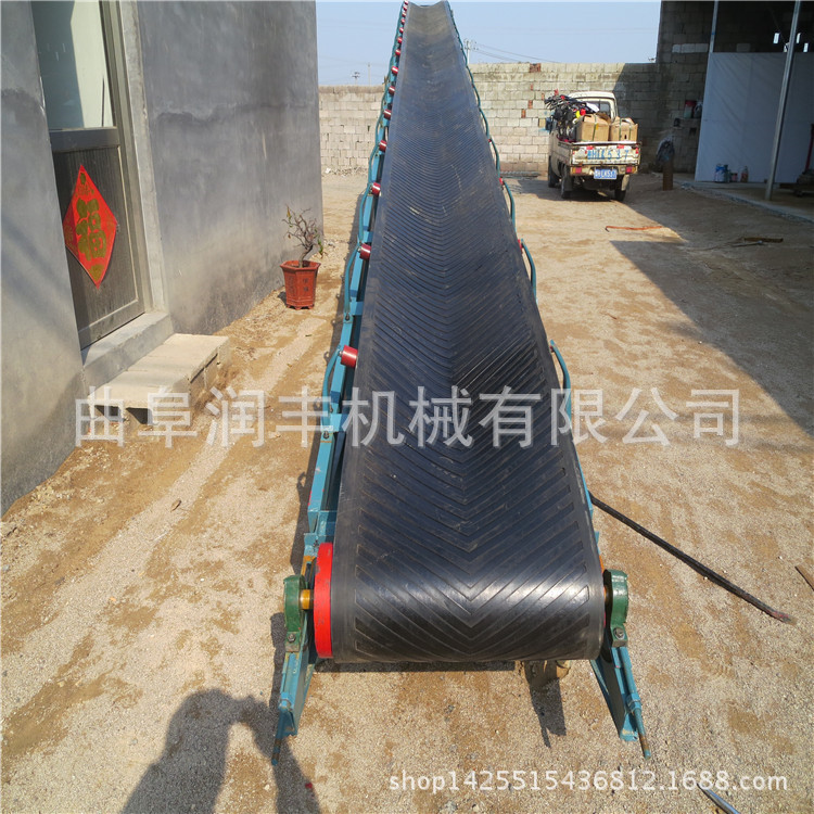 防滑输送机 加宽皮带输送机 胶带输送机生产厂家