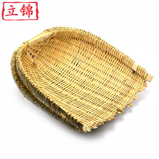 立锦手工竹编筲箕簸箕 农用建筑垃圾挑土簸箕 竹簸箕 一对价-阿里巴巴