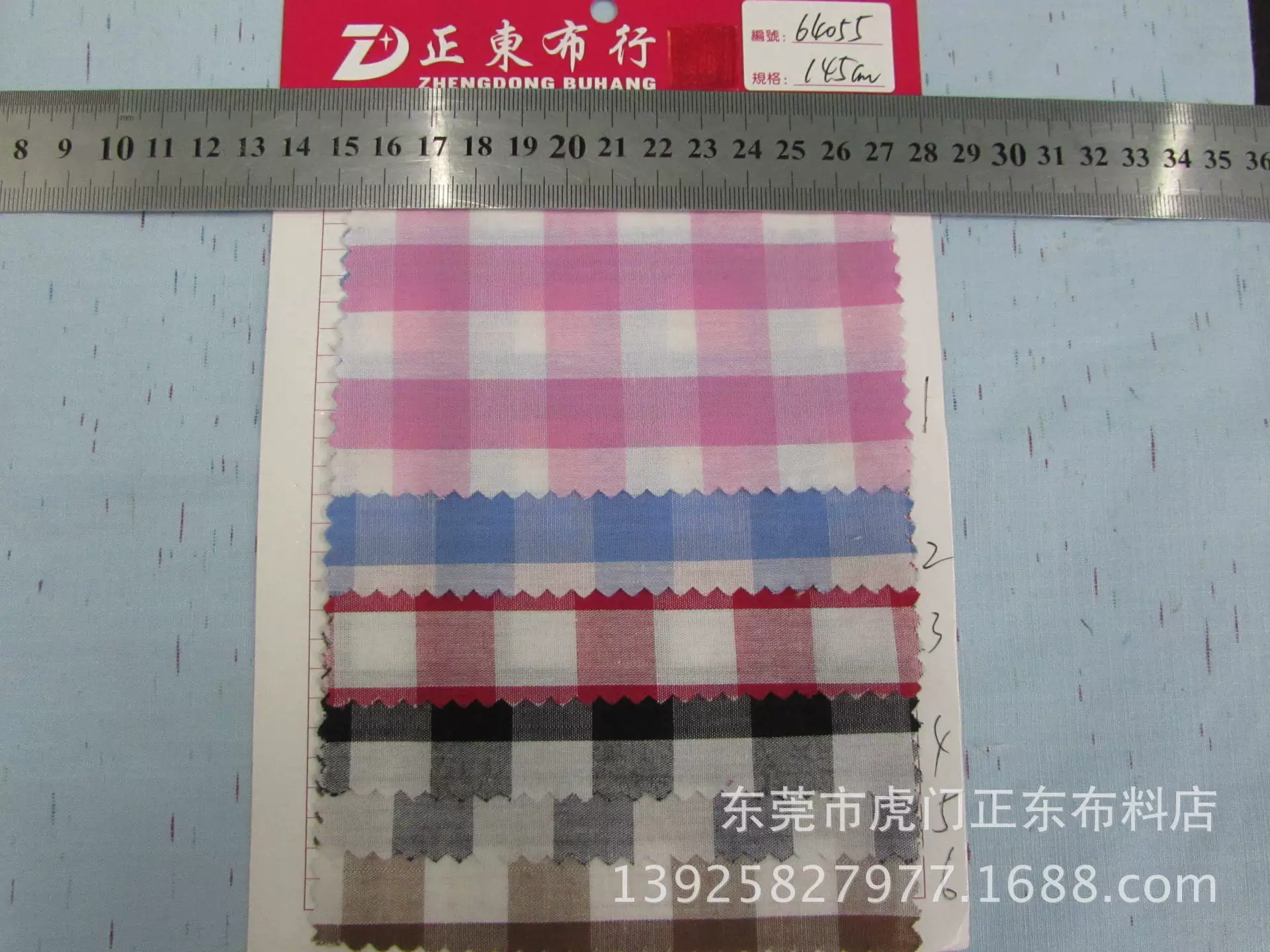 Cotton-colored plaid fabric for45S cotton-colored plaid fabric in stock