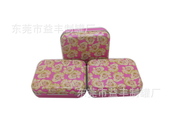 铁盒厂家定制彩印长方马口铁盒供应各类茶叶包装铁罐