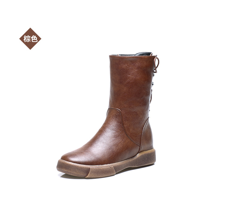 Bottes femme en PU de haute qualité - Ref 3355392 Image 22