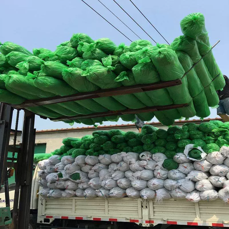 Сеть солнцезащитных козырьков в Шэньчжэне справляется с проверкой защиты окружающей среды пылезащитная сетка 1,5-2-3-4-6 иглы зеленая строительная сеть