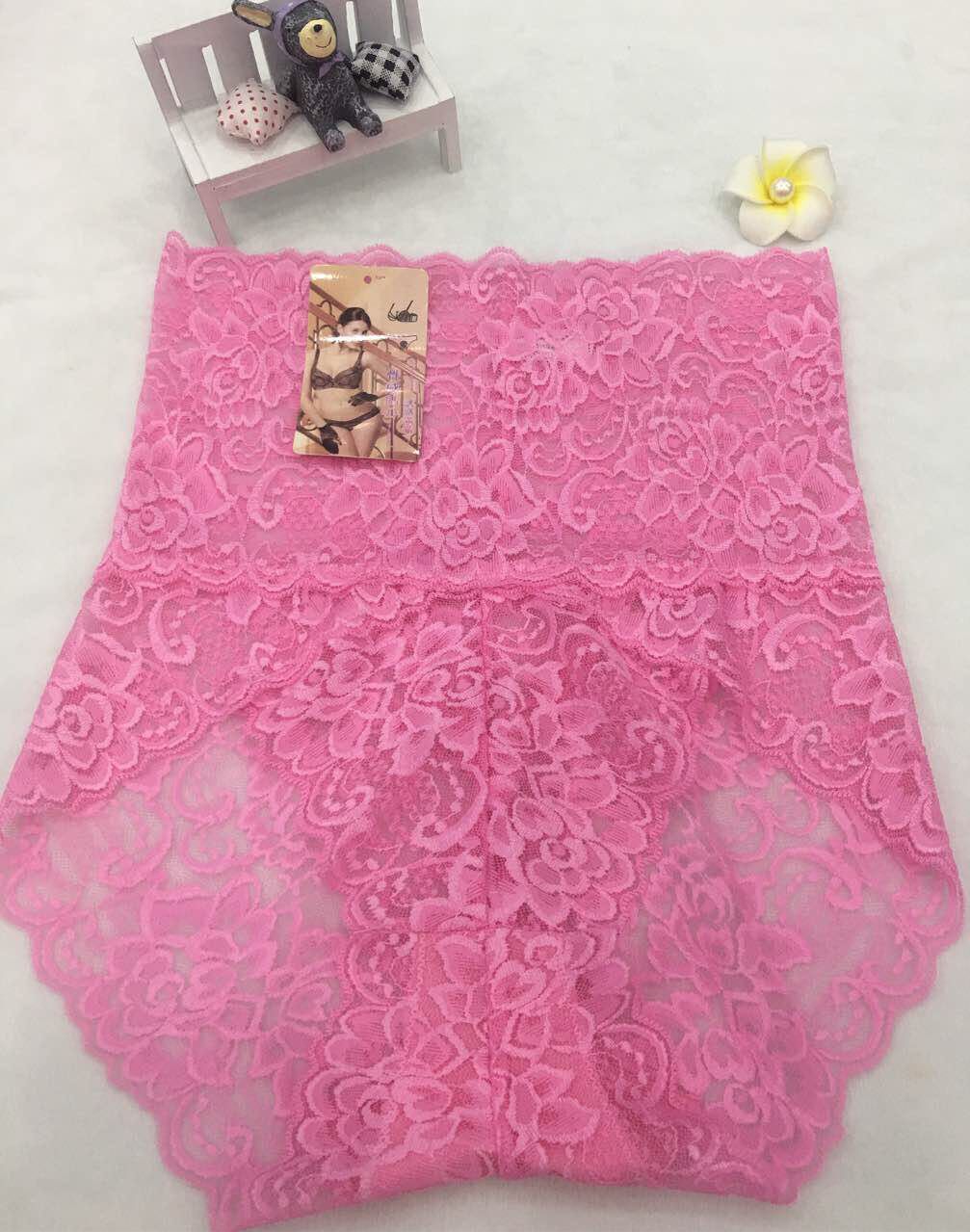 High-Waisted Lace Shorts