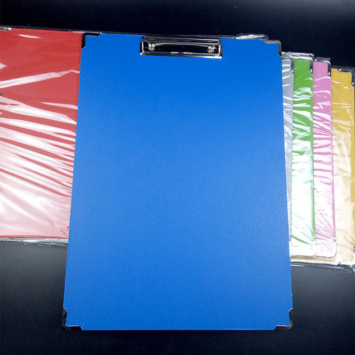 Manufacturer wholesale Haoze 8k rainproof sketching board clip, cloth pattern color metal corner, children's sketching board