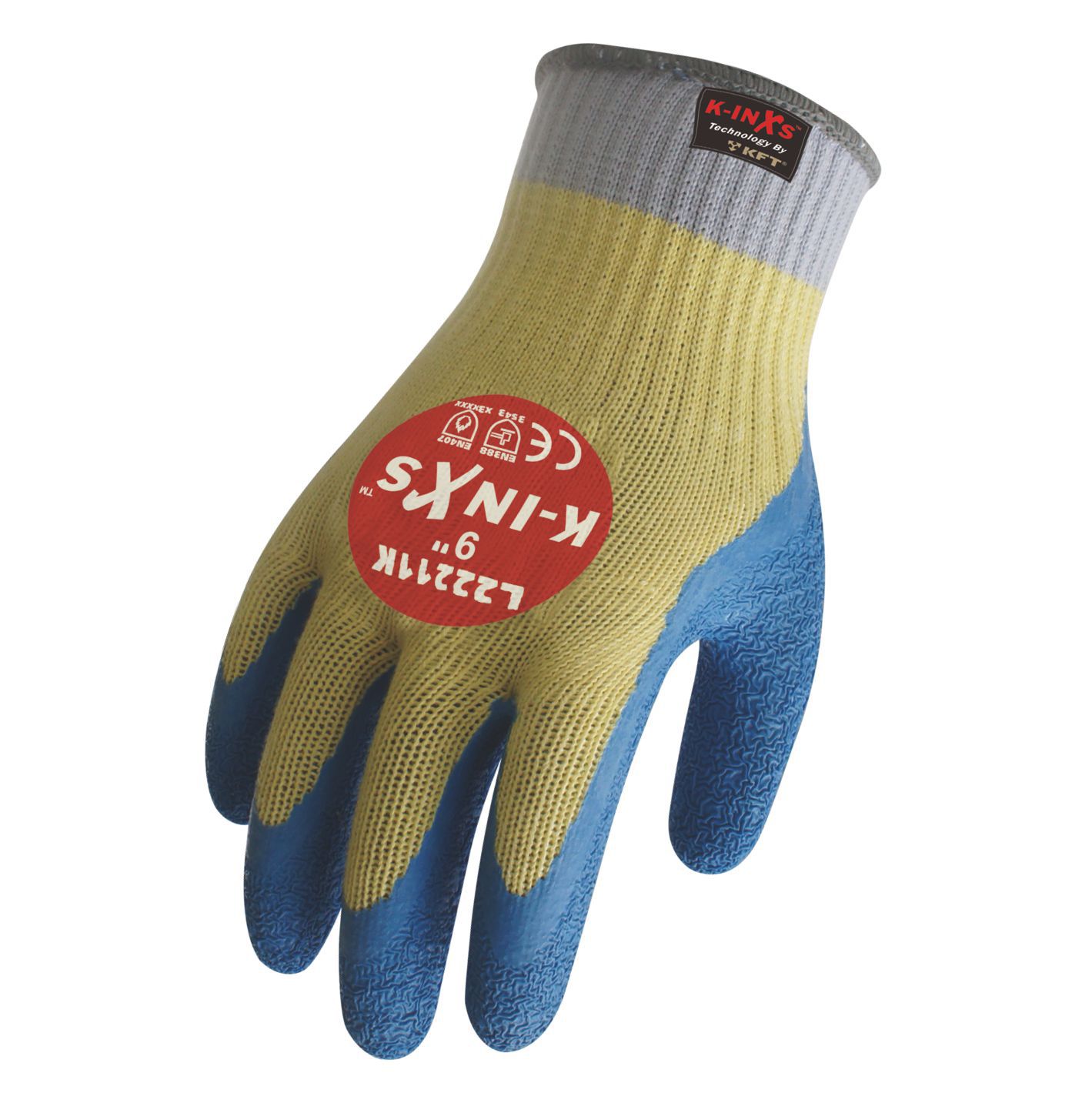 赛立特 L22211K 5级10针防切割耐高温耐磨乳胶拇指全浸防护手套