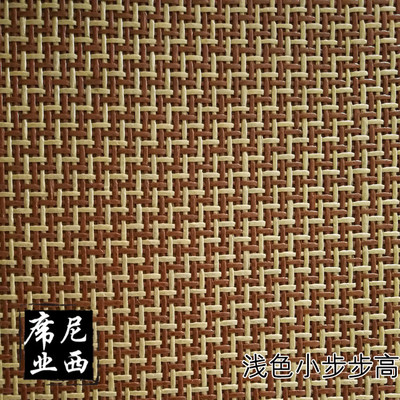 浅色小步步高半成品 双面凉席毛料批发 折叠毛胚亚麻席定做
