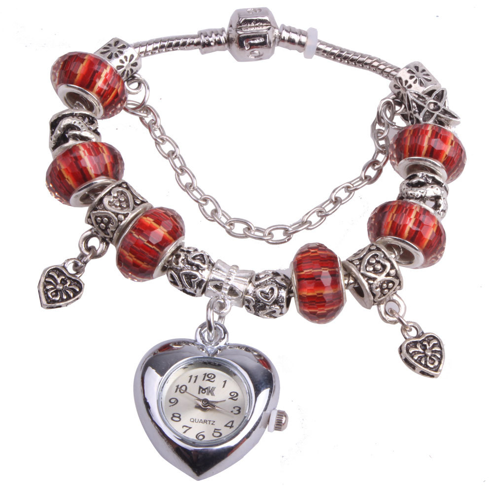 fashion Ladies watch (4 - Orange 20cm)NHMM1969-4 - Orange 20cm