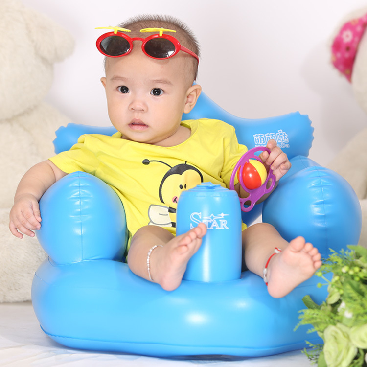Baby Inflatable Chair Baby Inflatable Bath Stool Baby Learning