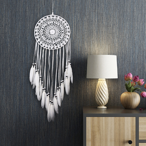 Nordic style pure white knife dream catcher home dream catcher pendant wall decoration wall decoration hanging home decoration