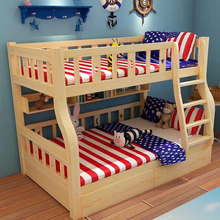 成人双层床学生宿舍员工实木上下床儿童床上下铺子母床直销可定制|ms